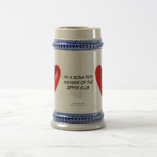 I'm a bona fide member of the Zipper Club Beer Stein