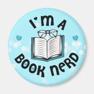 I'm A Book Nerd Magnet