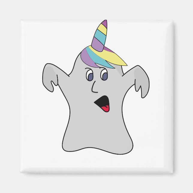 I'm a Boonicorn Cute Ghost Unicorn Magnet (Front)