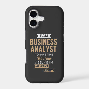 im a business analyst to save time
