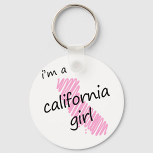I'm a California Girl Keychain