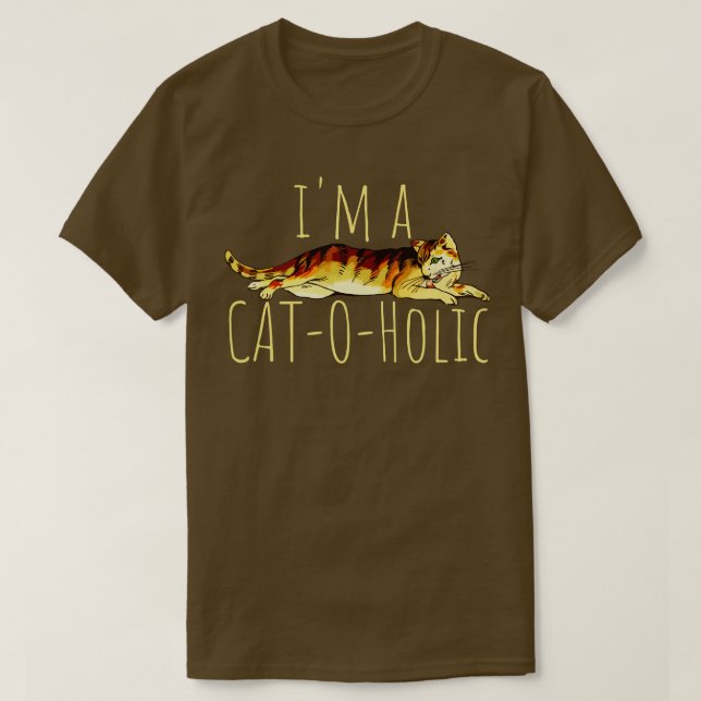 Im A Catoholic  T-Shirt (Design Front)