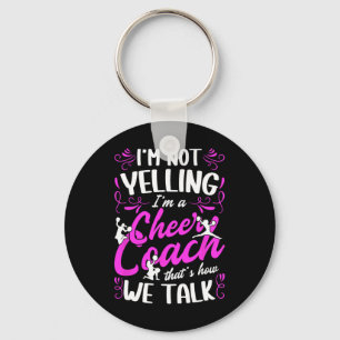 I'm A Cheer Coach Cheerleading Coach Cheerleader C Keychain