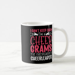 I'm A Cheer Grams Of A Cheerleader Grams Grandma _ Coffee Mug