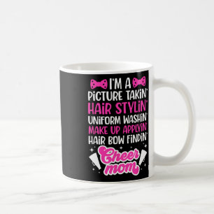 I'm A Cheer Mom Of A Cheerleader Mother Cheerleadi Coffee Mug