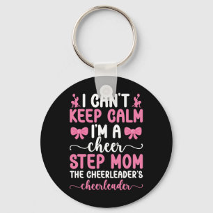 I'm A Cheer Step-mom Of A Cheerleader Stepmother Keychain