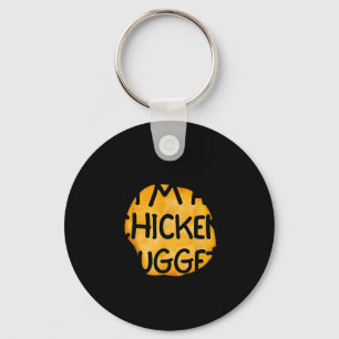 I'm A Chicken Nugget Funny Lazy Easy Halloween Cos Keychain