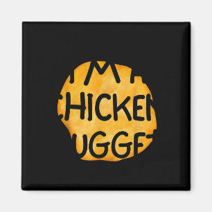 I'm A Chicken Nugget Funny Lazy Easy Halloween Cos Magnet