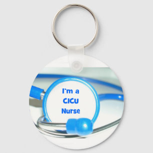 I'm a CICU Nurse Keychain