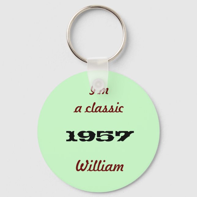 I'm a classic keychain (Front)
