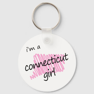 I'm a Connecticut Girl Keychain