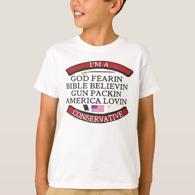 I'M A CONSERVATIVE T-Shirt (Front)