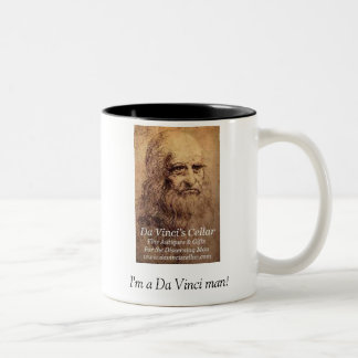 I'm a Da Vinci man! Two-Tone Coffee Mug