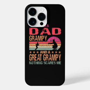 I'm A Dad Grampy And A Great Grampy Nothing Scares iPhone 14 Pro Max Case