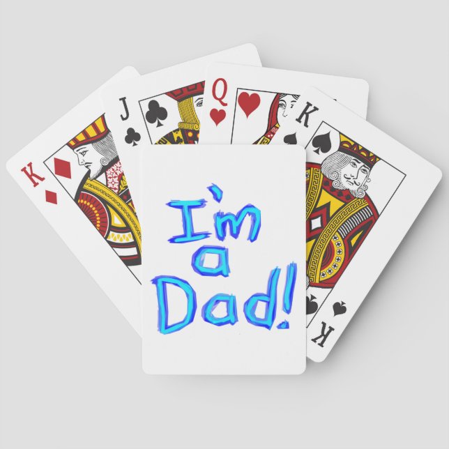 I'm a Dad! Playing Cards (Back)