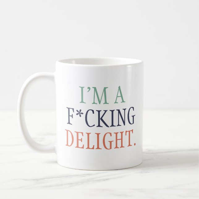 I'm a delight coffee mug (Left)
