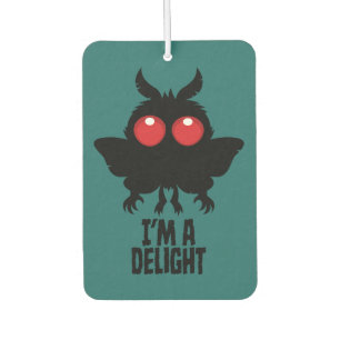 I'm A Delight Mothman Creepy Cute Cryptid Air Freshener