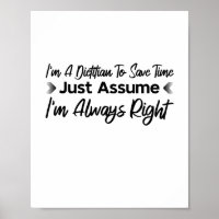 I'm A Dietitian To Save Time Just Assume