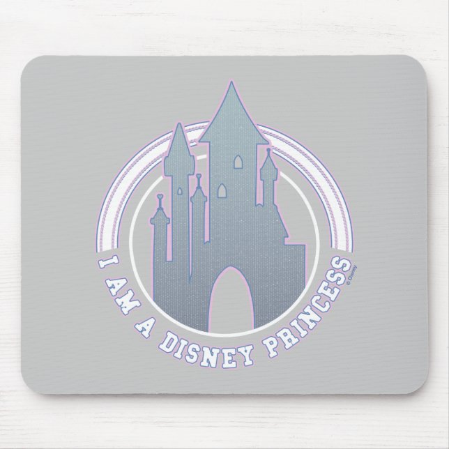 "I'm A Disney Princess" Castle Graphic Mouse Pad (Front)
