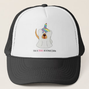 I'm a Dog Boonicorn Cute Ghost Unicorn Trucker Hat