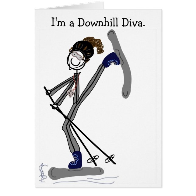 I'm a Downhill Diva (Front)