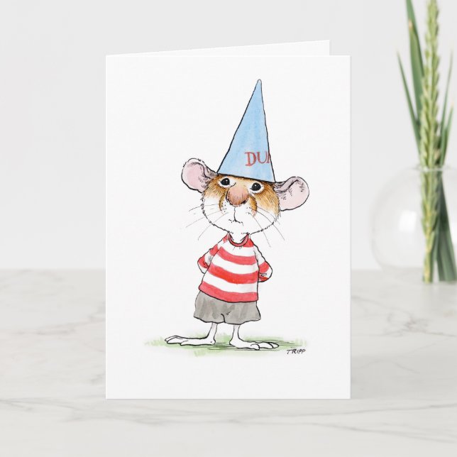 I'm a dunce. Sorry! Card (Front)