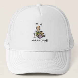 I'm a Grandpa T shirts and Gifts Trucker Hat