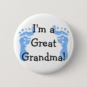 I'm a Great Grandma! 2 Inch Round Button