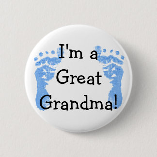 I'm a Great Grandma! 2 Inch Round Button