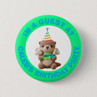 I'm a Guest | Birthday Party Identification 2 Inch Round Button