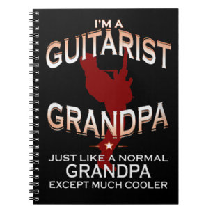 I'm a guitarist grandpa... notebook