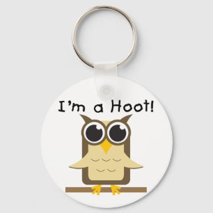 I'm a Hoot T-shirts and Gifts Keychain