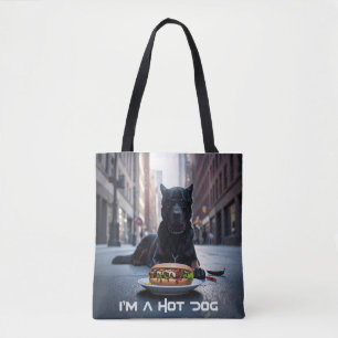 I'M A HOT DOG - CHILI DOG - TOTE BAG