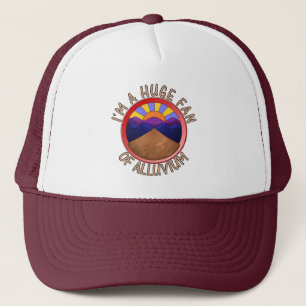 I'm a Huge Fan of Alluvium Geology Pun Print Trucker Hat