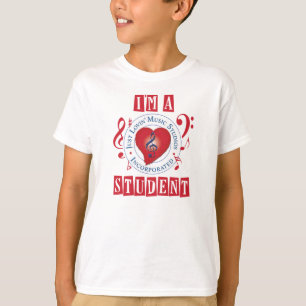 I'm A JLMS Student Basic Hanes ComfortSoft® White T-Shirt