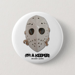 I'M A KEEPER! 2 INCH ROUND BUTTON