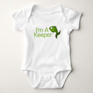 I'm A Keeper Baby Bodysuit
