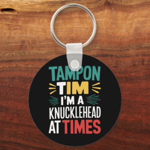 I'm A Knucklehead At Times Tim Walz Debate 2024 Keychain