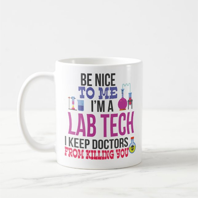 Im A Lab Tech Coffee Mug Laboratory Technician (Left)