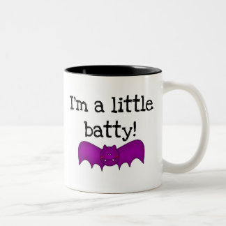 I'm a Little Batty Two-Tone Coffee Mug