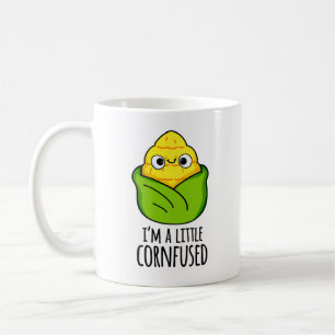 I'm A Little Cornfused Funny Corn Pun Coffee Mug