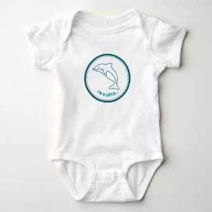 I'm a little... DOLPHIN! Baby Bodysuit