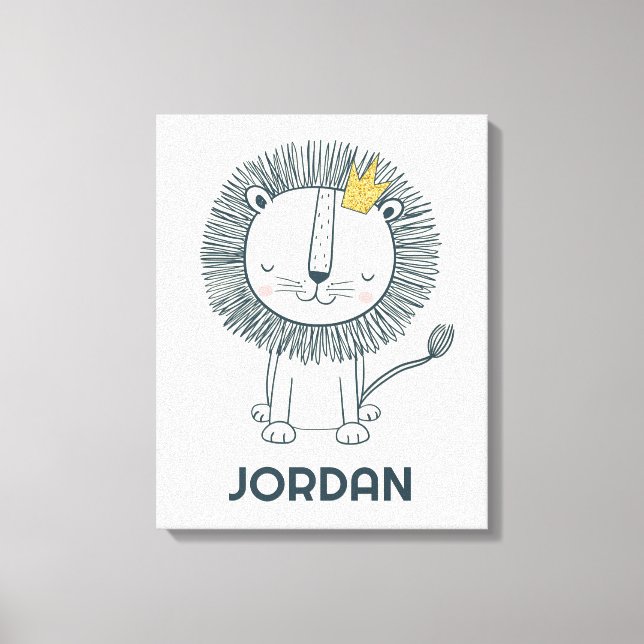 I'm A Little King Canvas Print (Front)