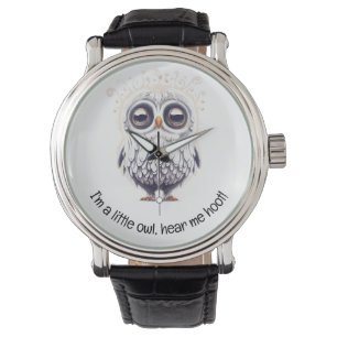 "I'm a little owl, hear me hoot!" - Watch