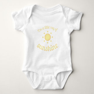 "I'm a little ray of sunshine" Infant bodysuit