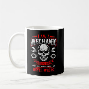 I'm A Mechanic Funny Grease Monkey Coffee Mug