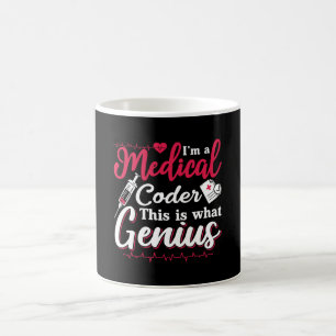 I'm A Medical Coder This Genius Coding Programmer Coffee Mug