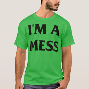 Im a Mess Sid Vicious Punk Rock Pin T-Shirt