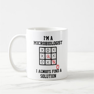 Im A Microbiologist I Always Find A Solution Mug