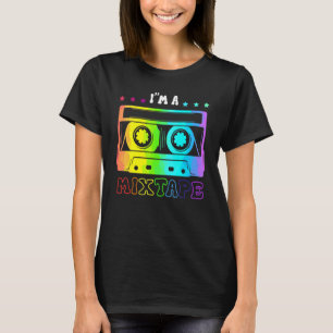 I'm A Mixtape Polysexual Pride Flag Lgbtq Retro Lg T-Shirt